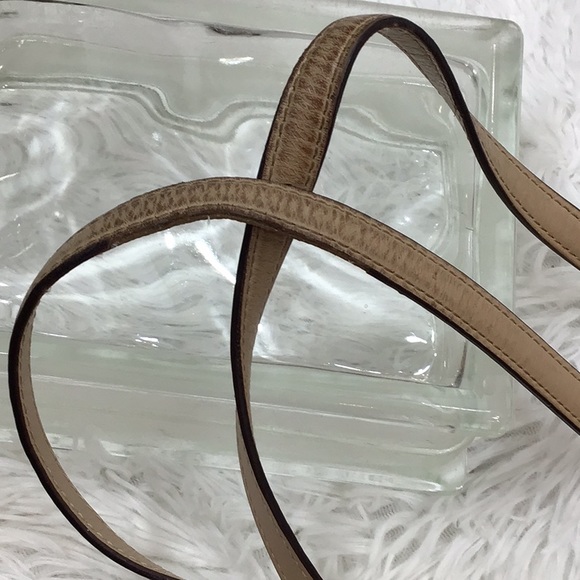 MMK brown logo Jet Set tote bag shoulder bag - Picture 9 of 16